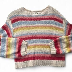 Billabong Striped Sweater - Size medium